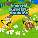 Pretty Butterfly Coloring